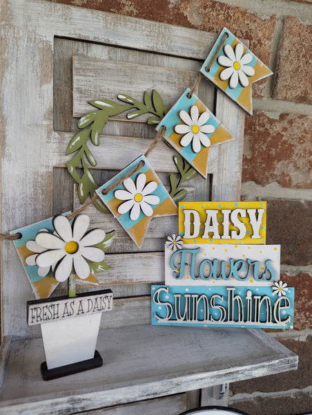 Summer Daisy Tray Kit