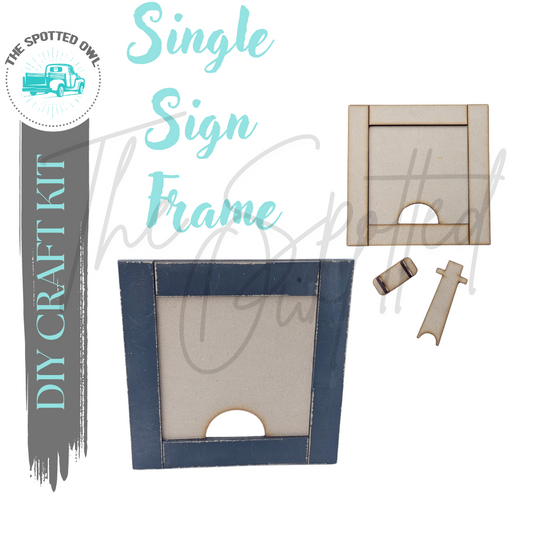 Single Sign Frame