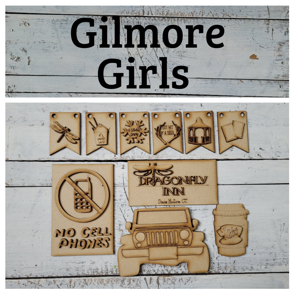 Gilmore Girls tray Set