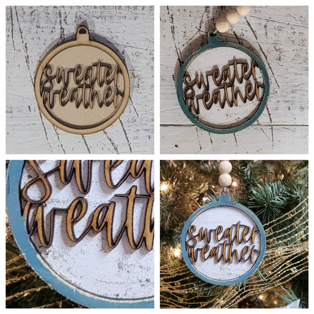 Sweater Weather Ornament