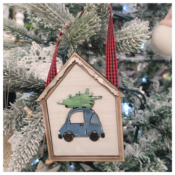 VW Bug House Ornament