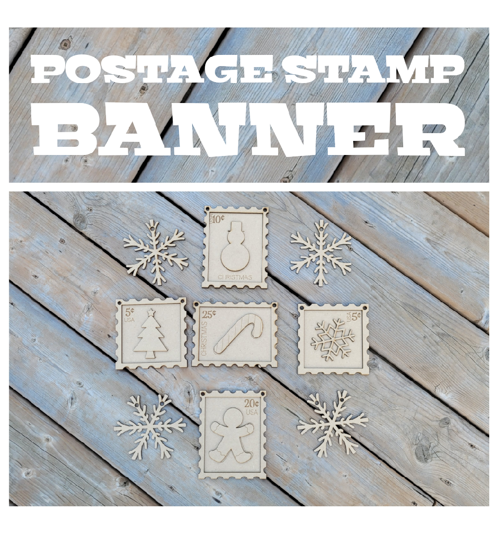 Postage Stamp Banner Kit