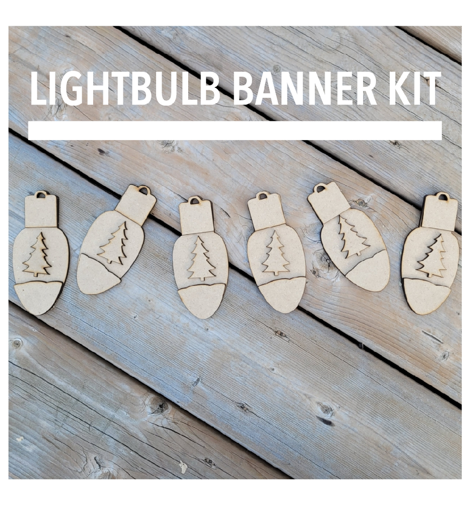 Lightbulb Banner Kit