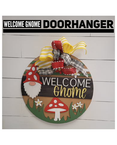 Welcome Gnome Doorhanger
