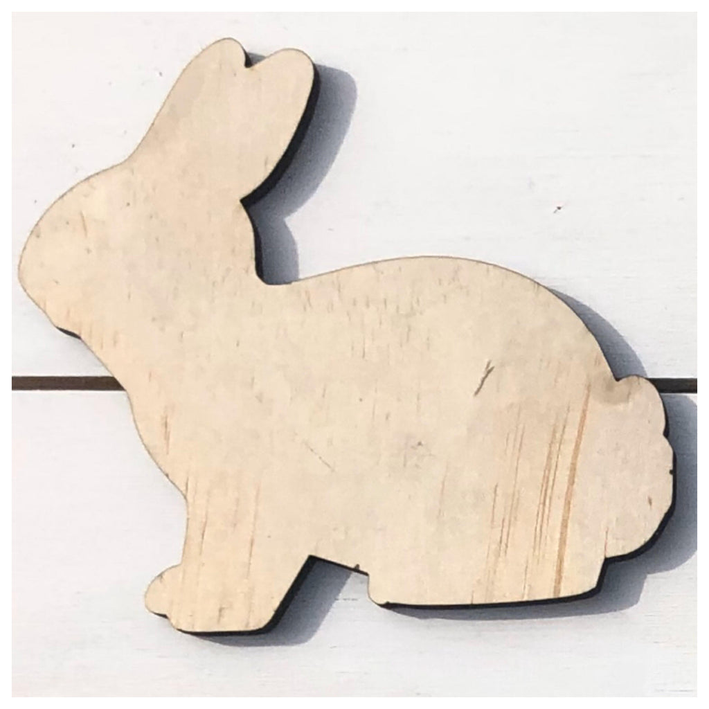 Sitting Bunny Laser Cut Out