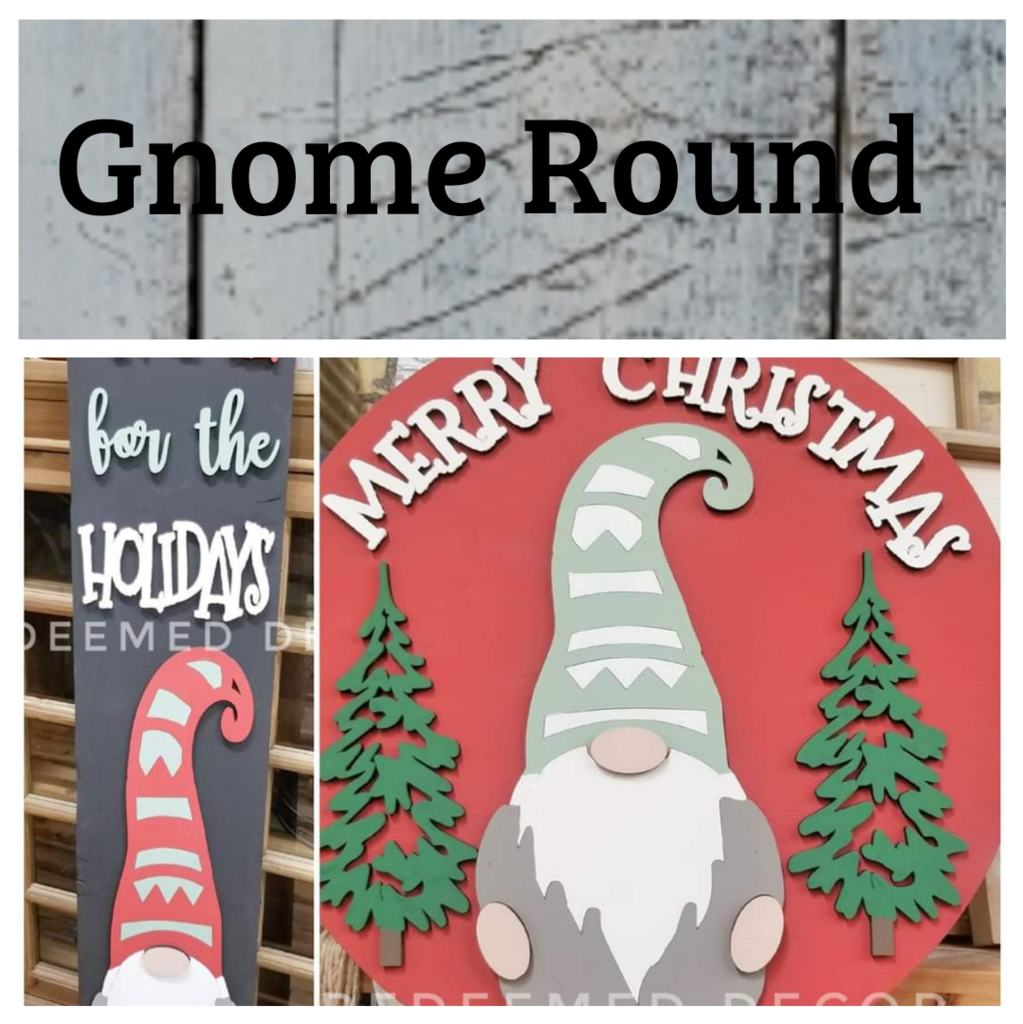 Gnome Round 18"