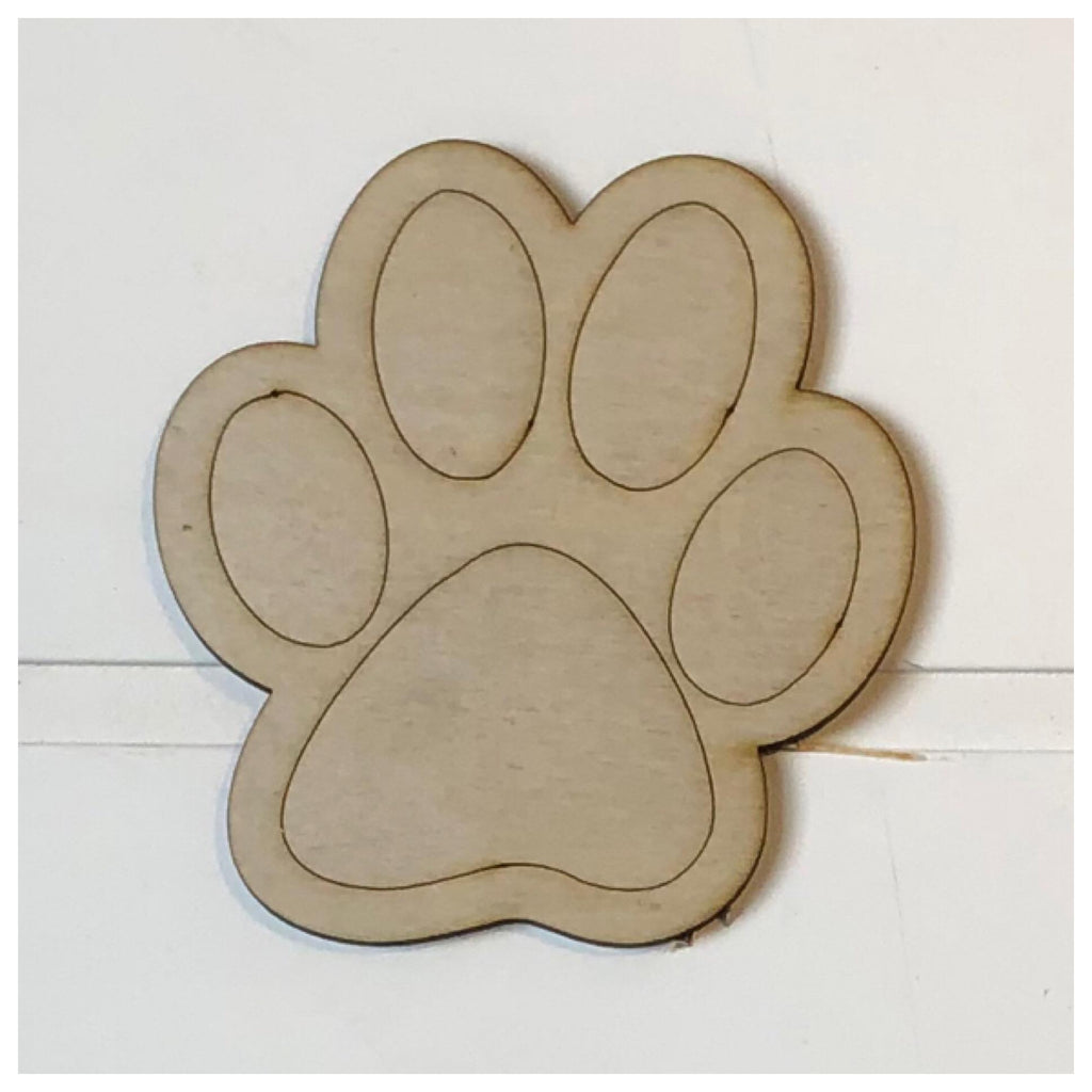 Paw Laser Cut Out